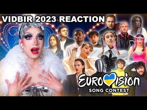 Vidbir 2023 Reaction 🇺🇦 Ukraine in Eurovision