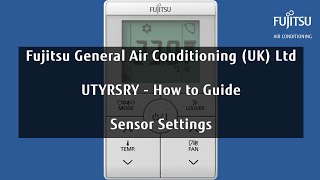 Controller - Sensor Settings - UTYRSRY