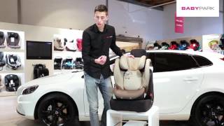 Cybex Solution X 2017 Videoukázka nastavení sedačky a její funkce