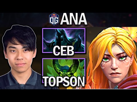 OG.ANA WINDRANGER VS CEB ABADDON - DOTA 2 7.29 GAMEPLAY