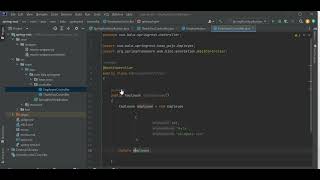 Download the video "Sending java bean as a JSON by creating a Spring Boot project"