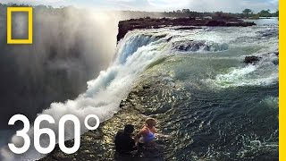 360° Victoria Falls – The Devil&#39;s Pool | National Geographic