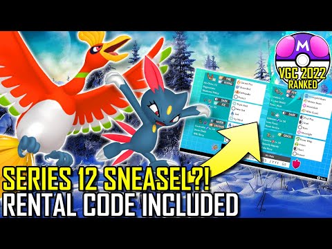 SERIES 12 SNEASEL TEAM | VGC 2022 | Pokémon Sword & Shield - Pokésports
