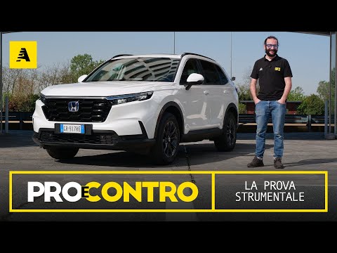Nuova HONDA CR-V 2024 (meglio di Rav4 e X-Trail? | PROVA STRUMENTALE - PRO e CONTRO