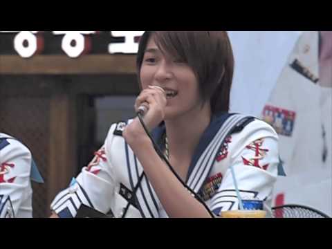 [FANCAM] 120806 Led apple Busan Fansign - Kyumin forgot 'Yeah' lyric