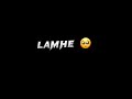 Woh Lamhe Woh Baatein Koi Na Black Screen Lyrics Youtubeshorts Lyrics Blackscreenstatus