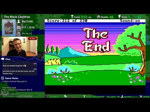 The Black Cauldron game ending - Adventure Quest #113