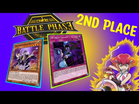 2nd Place in @DLEYGO's Battle Phase | Pure Mekk-Knights Decklist + Gameplay