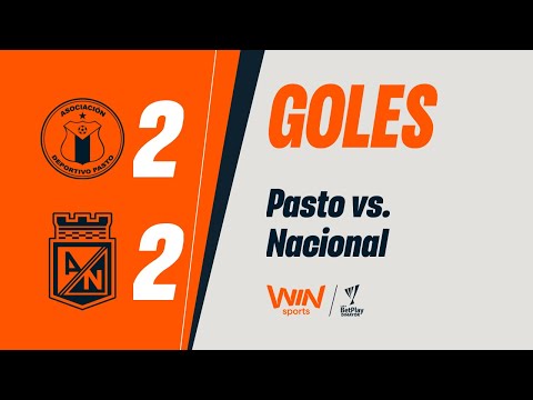 Pasto vs. Nacional (goals) | Liga Betplay Dimayor 2025-2 | Matchday 16