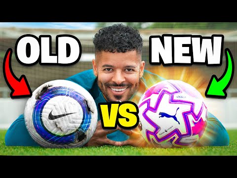 OLD VS NEW PREMIER LEAGUE BALL!