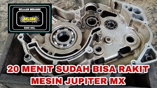 Download lagu COCOK UNTUK PEMULA Rakit Mesin Jupiter MX sampai Mesin hidup mp3