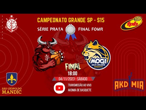 Regatas x Mogi: Final Four - Super Final - Série Prata - Campeonato Grande SP 2023 de Basquete, S15.