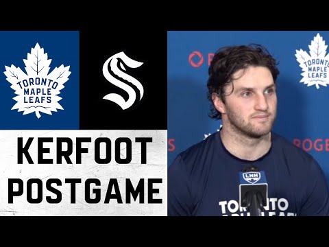 Alex Kerfoot ' Toronto Maple Leafs at Seattle Kraken ' February 14, 2022