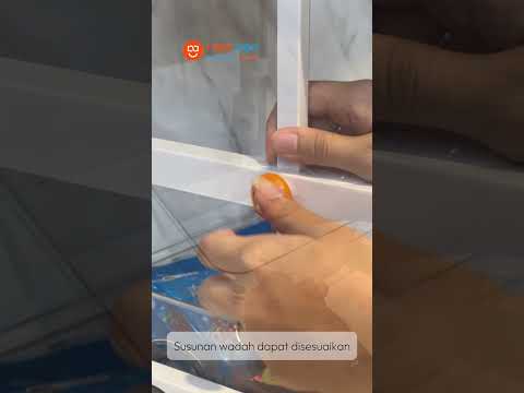 Gambar Stora Rak Dapur 2 Tingkat Stretchable