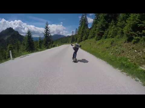 Alpenrauschen 2017  André Freiheit Raw Run || Premium Longboards