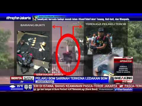 Melihat Wajah Pelaku Bom Sarinah dari Dekat