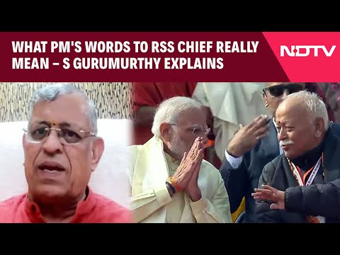 Behind The Birthday Wishes: What PM's Words To RSS Chief Really Means - S Gurumurthy Explains