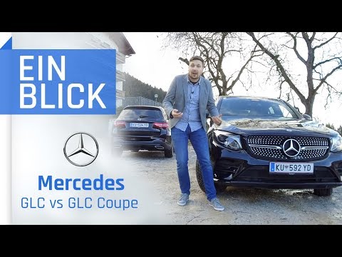 Mercedes GLC vs. GLC Coupé 2018 – Für wen ist welcher GLC? Vorstellung, Test & Kaufberatung