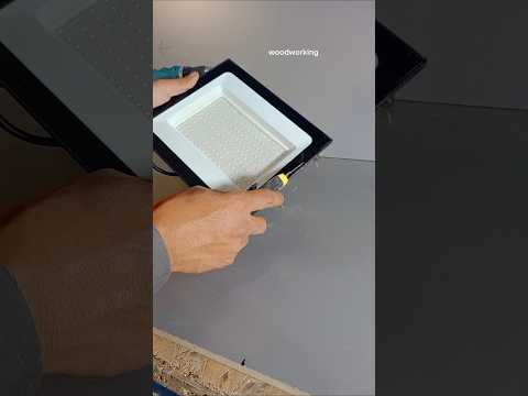 #Tips How to remove glass from LED floodlight.#shorts #diy