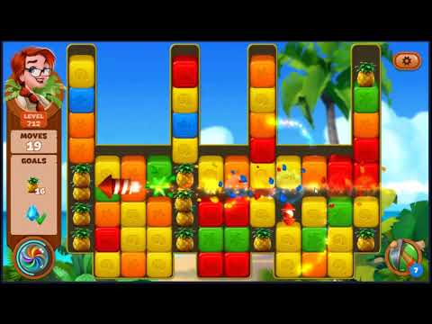 Lost Island Blast Adventure Level 712 - NO BOOSTERS 🏝️ | SKILLGAMING ✔️