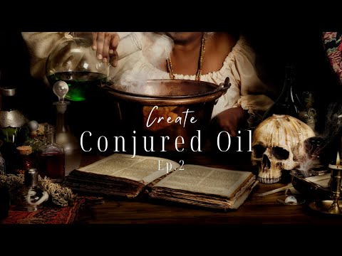 How To Create A Conjured Oil #conjure #neopagannovember