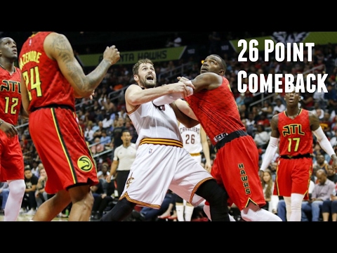 NBA Largest Comebacks (2016-2017 Season)