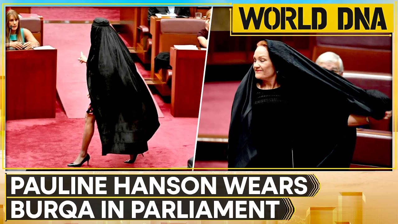 Australia: Pauline Hanson Sparks Outrage Wearing Burqa in Australian Parliament | World DNA