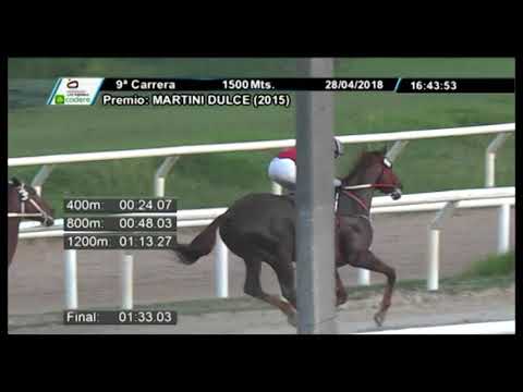 28/04/2018 – Hipodromo Las Piedras – Carr 9 – MARTINI DULCE (2015)