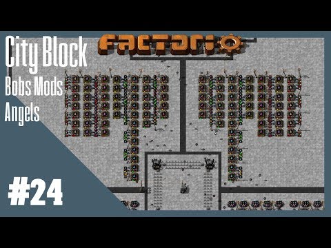 Factorio - City Block - Episode 24 - More sorting