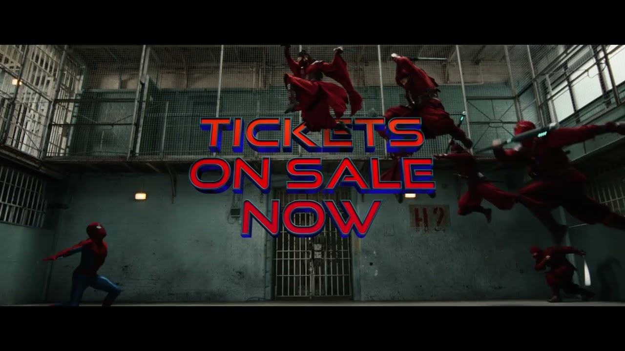 Don’t let this Brand New ticket swing away 🕷️
