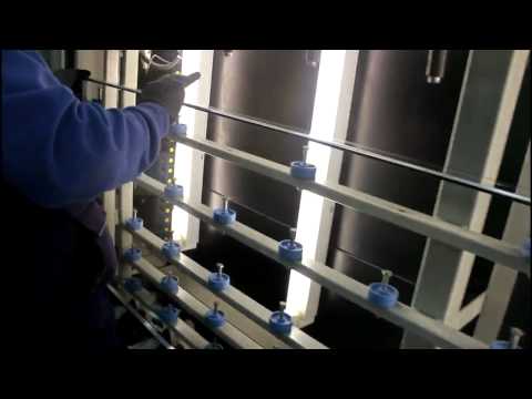 Processo di lavaggio e installazione vetrocamera