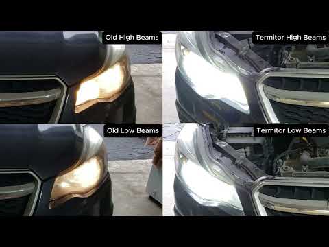 Termitor LED Headlight Install: H11 & 9005 Upgrade for Better Night Driving