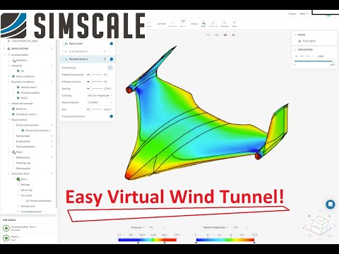 Virtual Wind Tunnel - SimScale Tutorial - No nonsense