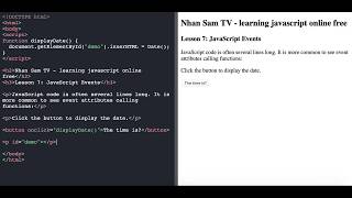 JavaScript Tutorial for Beginners: Learn JavaScript Basics in 2 minutes - JavaScript Events
