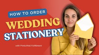 Order Wedding Day Stationery with Me | Step-by-Step Process Using Adobe Illustrator + PrintsWell
