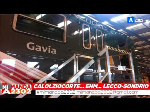 Mi Manda A2302 dell'8 aprile - Il taglio del tratto Calolziocorte-Lecco per Sondrio