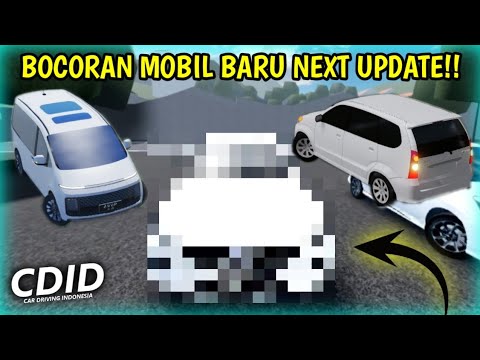 Bocoran Incoming Update CDID !! | Banyak Mobil Baru & Keren Banget!! | CDID Revamp | Roblox