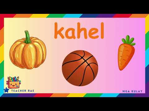 Mga Kulay || Colors Tagalog