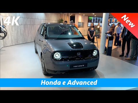 Honda e Advanced 2020 (EV) - first quick in-depth look in 4K | Interior - Exterior