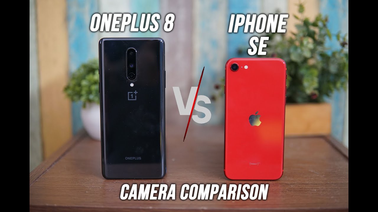 OnePlus 8 vs iPhone SE 2020 Camera Comparison