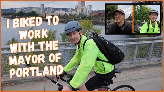 I Biked to Work With the Mayor of Portland