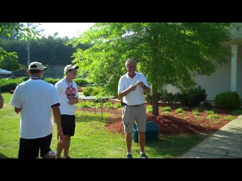 11 - Coach Kolkka gets the State Champs Victory Shower