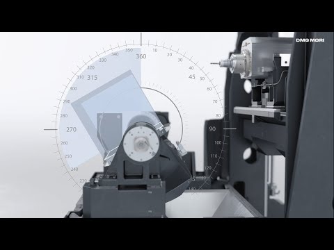 5-Axis Machining Center DMU/DMC 65 H monoBLOCK CG Animation