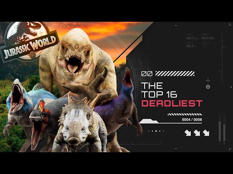 These 16 Dinosaurs are JWA's DEADLIEST.. (Jurassic World Alive)