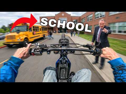I Took My $5,000 Surron to the Last Day of School!