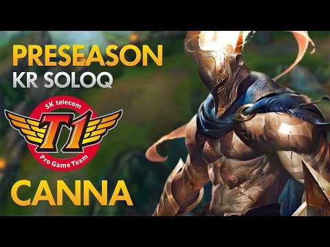 Preseason: SKT T1 Canna  - Pantheon Top Lane - KDA 12/3/12