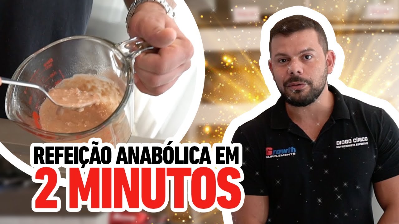 MINGAU PROTEICO ANABÓLICO - A SOLUÇÃO PARA A SUA DIETA 😱