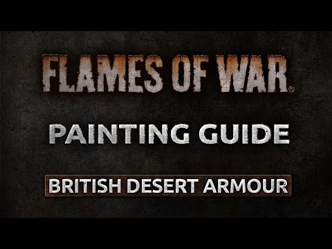 Painting Guide - British Desert Armour