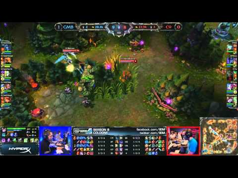 Gambit Gaming vs Cloud 9 Game 2 | Semifinals at IEM Cologne 2013 Pro tournament | GMB vs C9