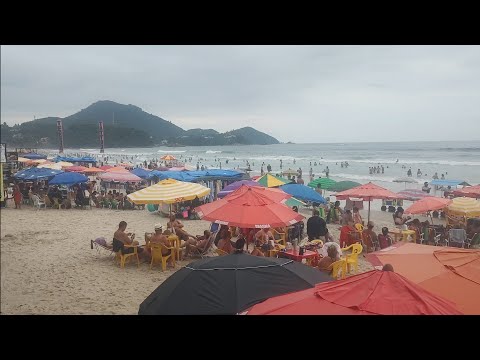 Olha o jeito que está Ubatuba SP 07/03/26 praia grande lotada 